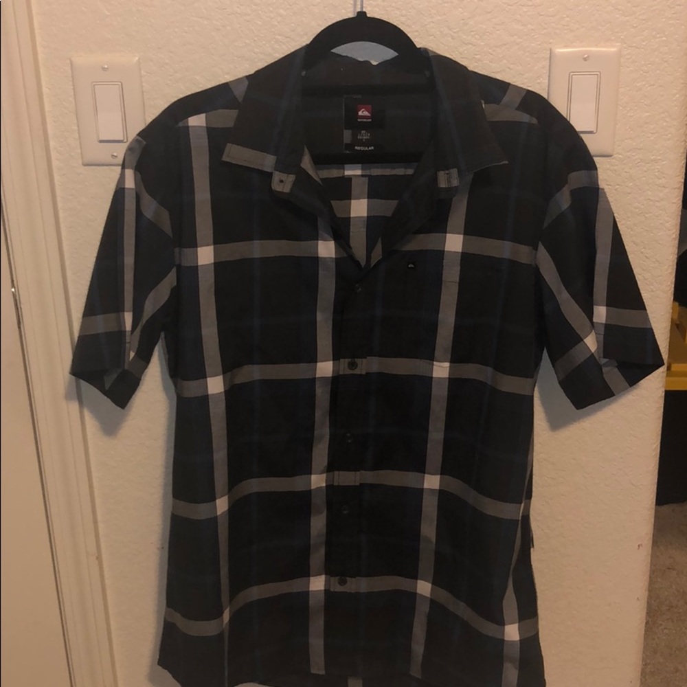 Quiksilver plaid shirt